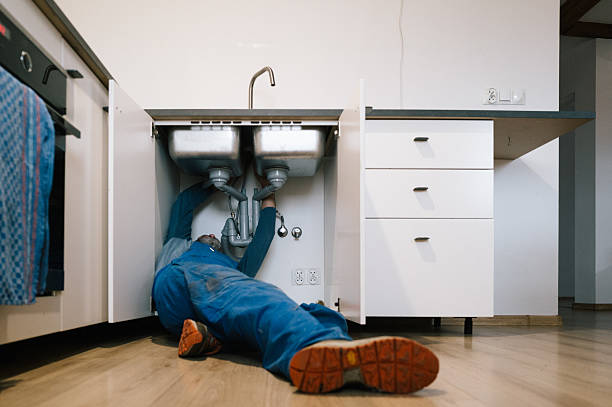 Professional Drain Cleaning technician working in Bush, LA
